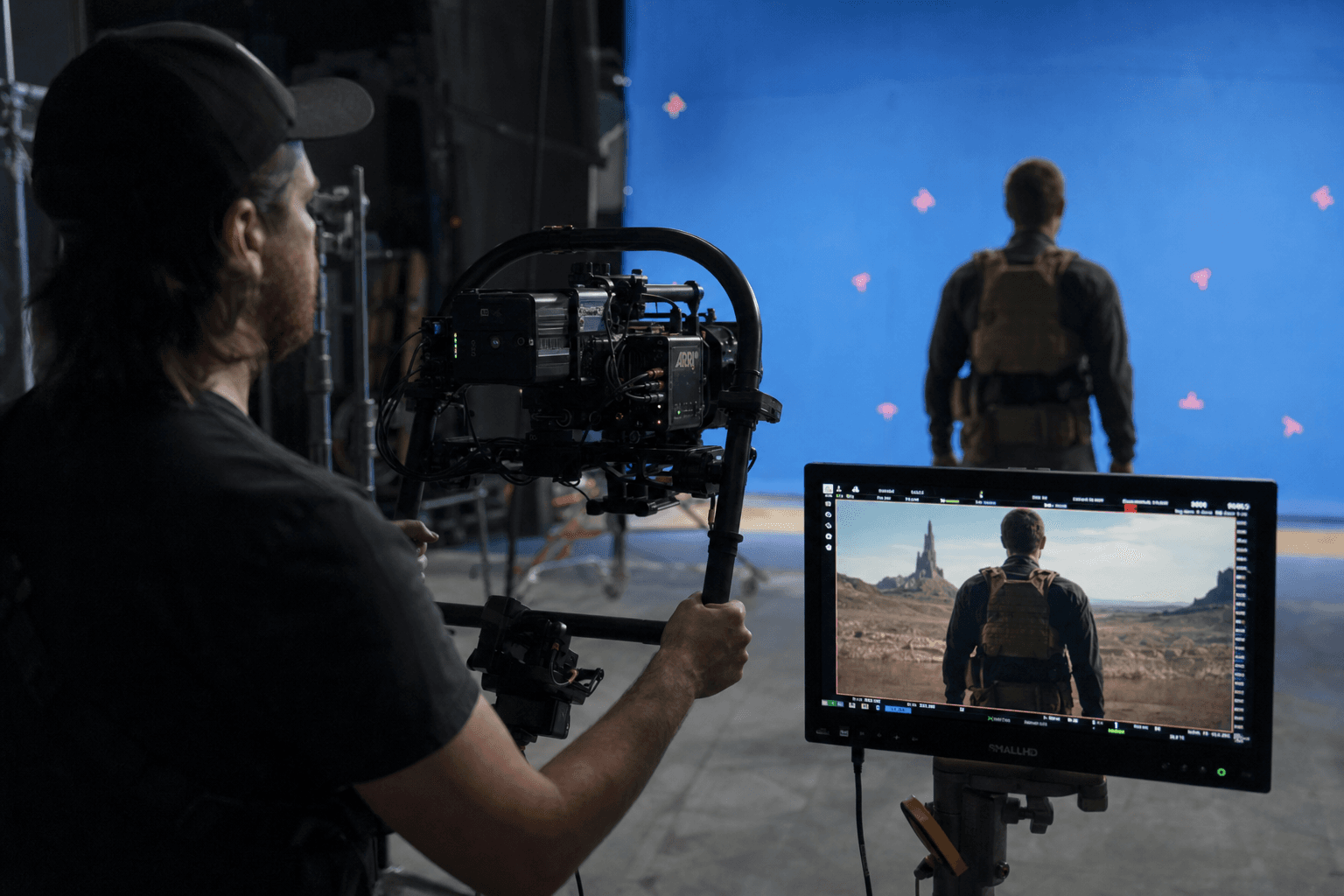 Contrôle qualité VFX IA en timeline complète avec tests mobile et grand écran