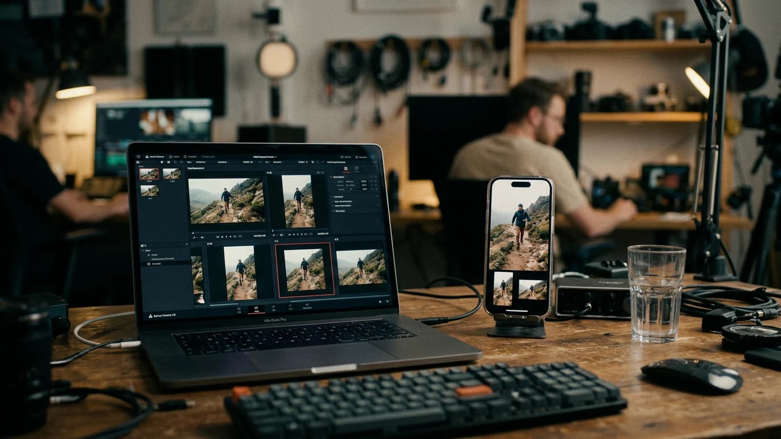 Second landmark: multi-ratio export and mobile review.