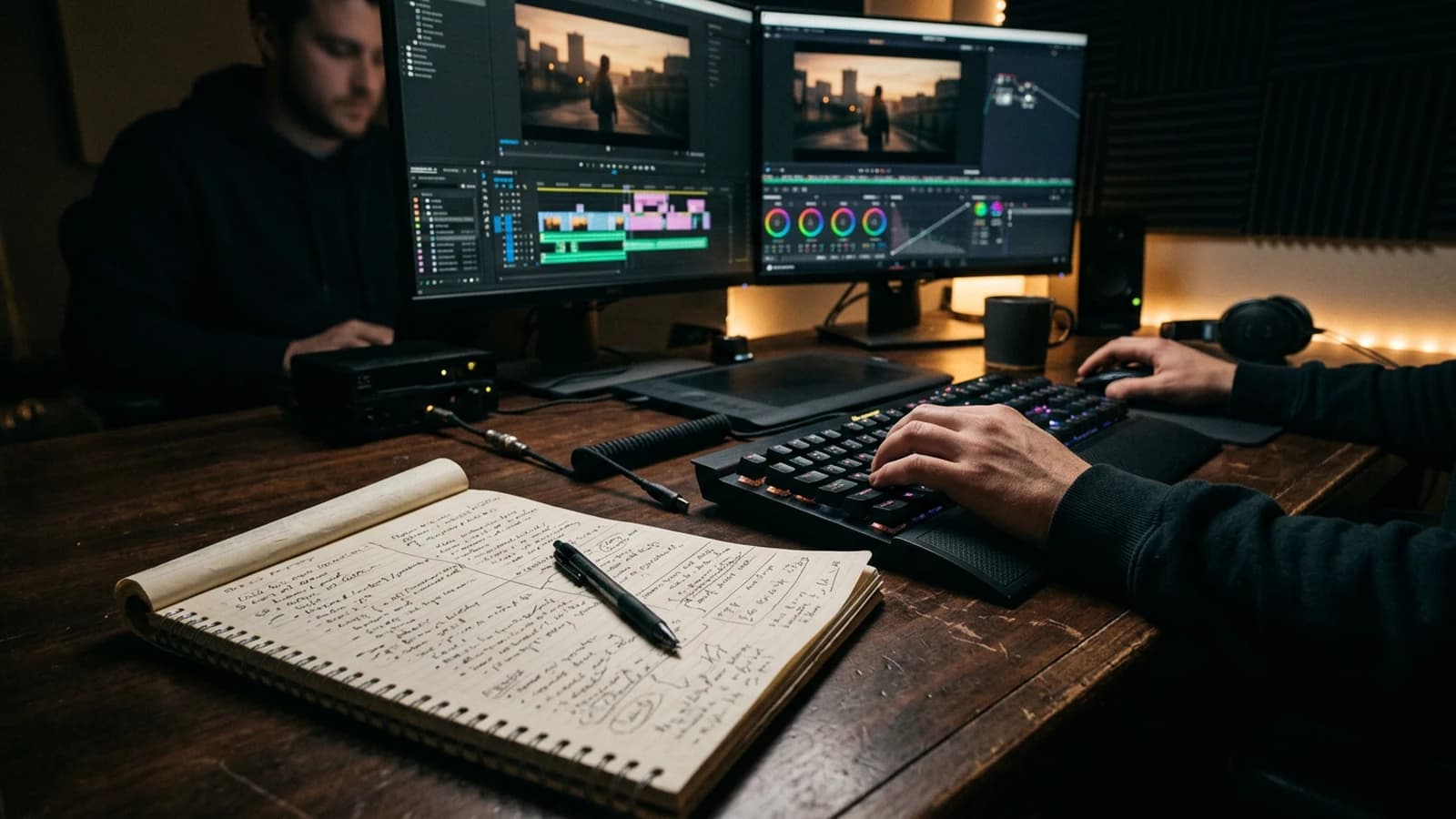 Repère de workflow, lumière et texture pour caler ton œil.