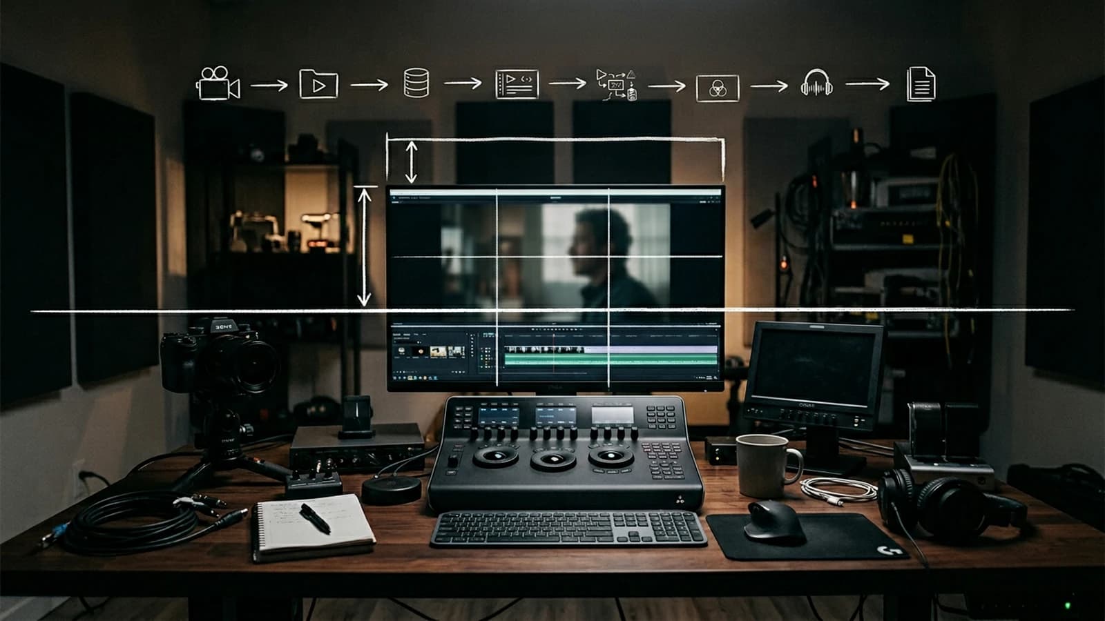 Image contextuelle 2, validation composition en montage.