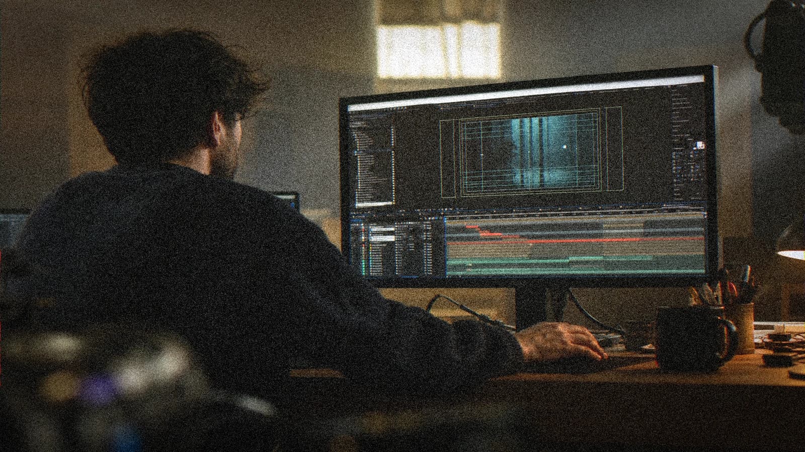 Timeline After Effects titres, guides et safe zones