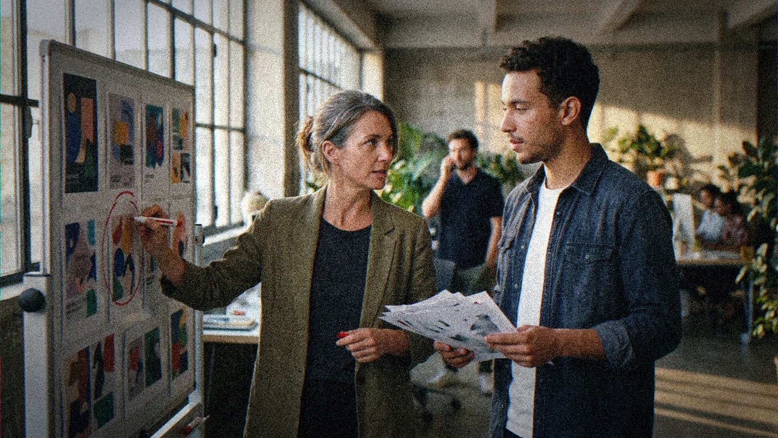 Illustration pour « IA en agence créative : quels postes gagnent du temps »