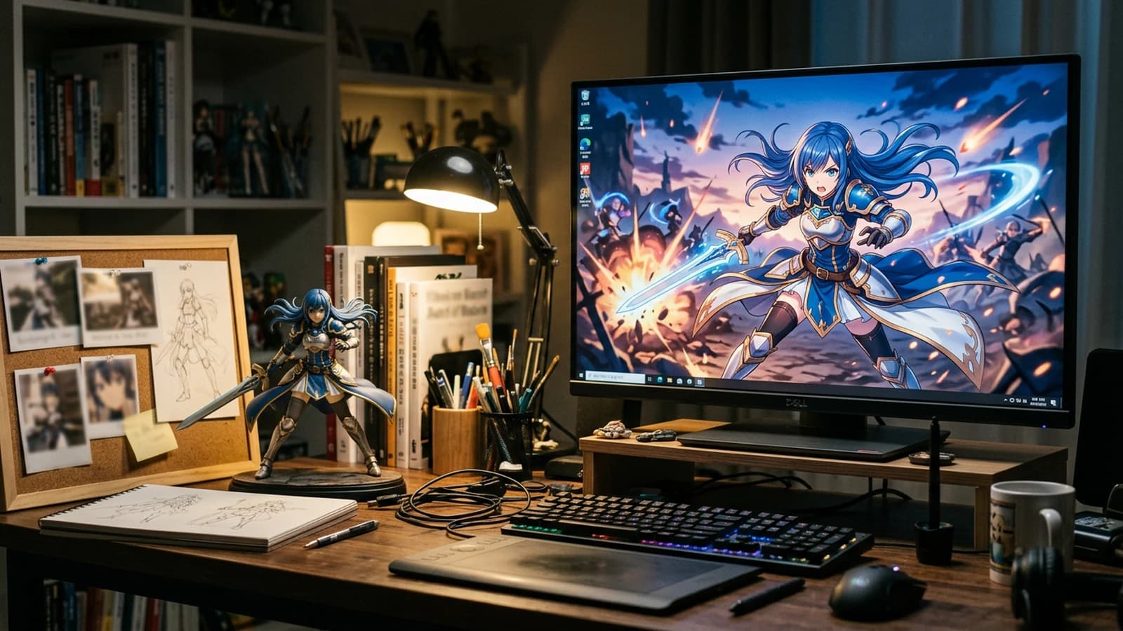 Illustration for “Generating 'Manga / Anime' Style Illustrations with AI”