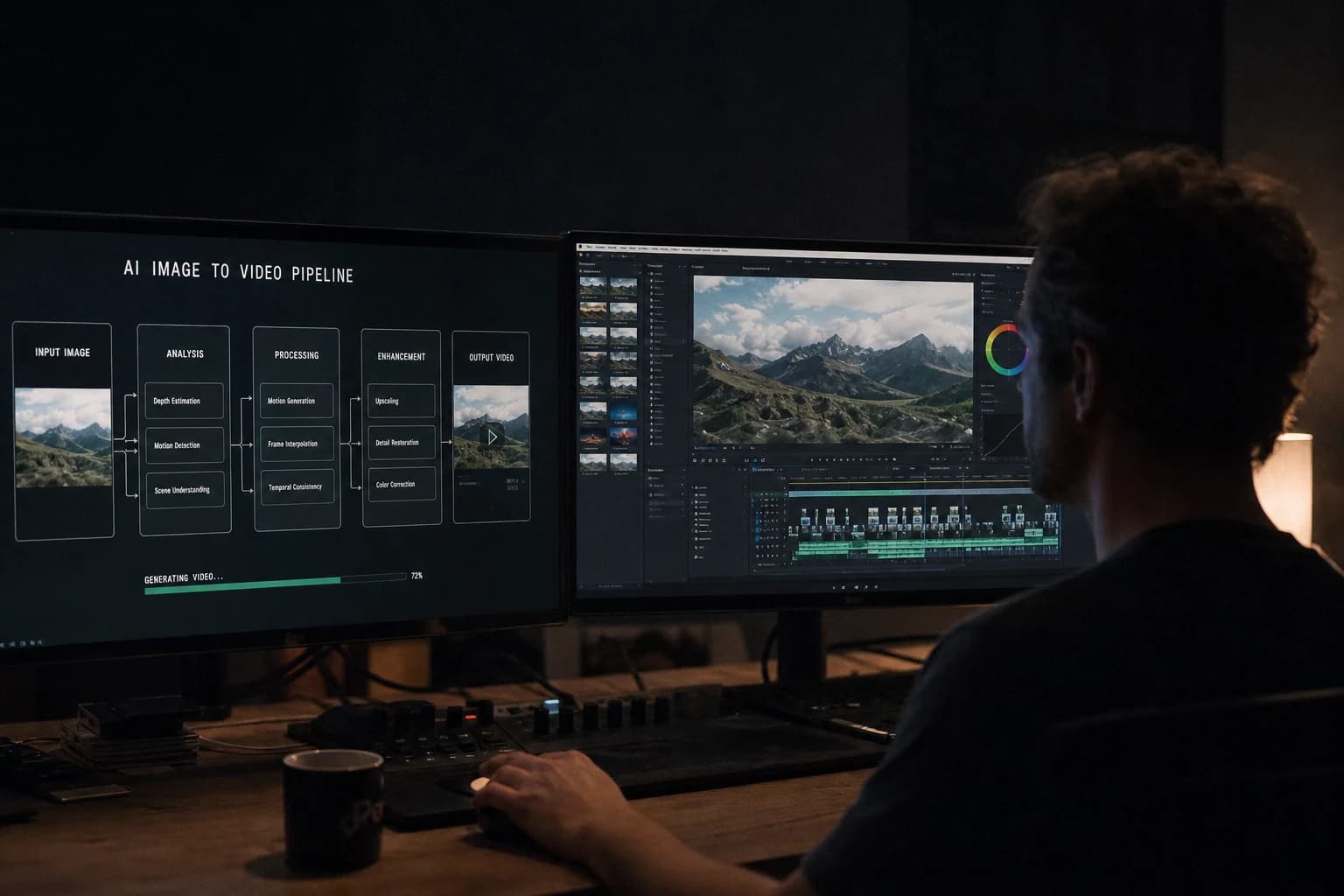 Illustration for “Complete Image-to-Video Pipeline With AI”
