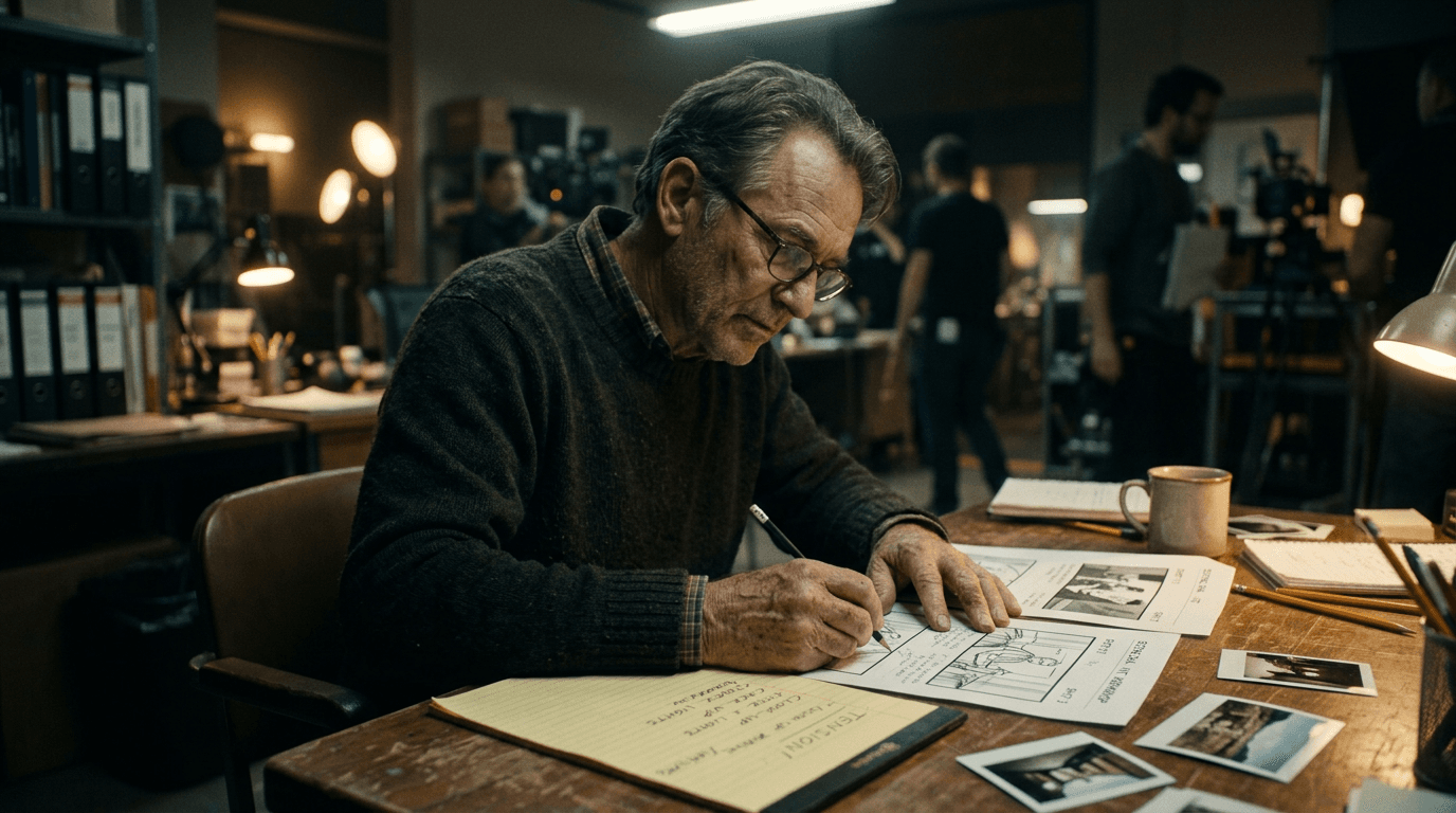 Feuilles et crayon sur table, esprit « choix de plans » plutôt que dispersion.