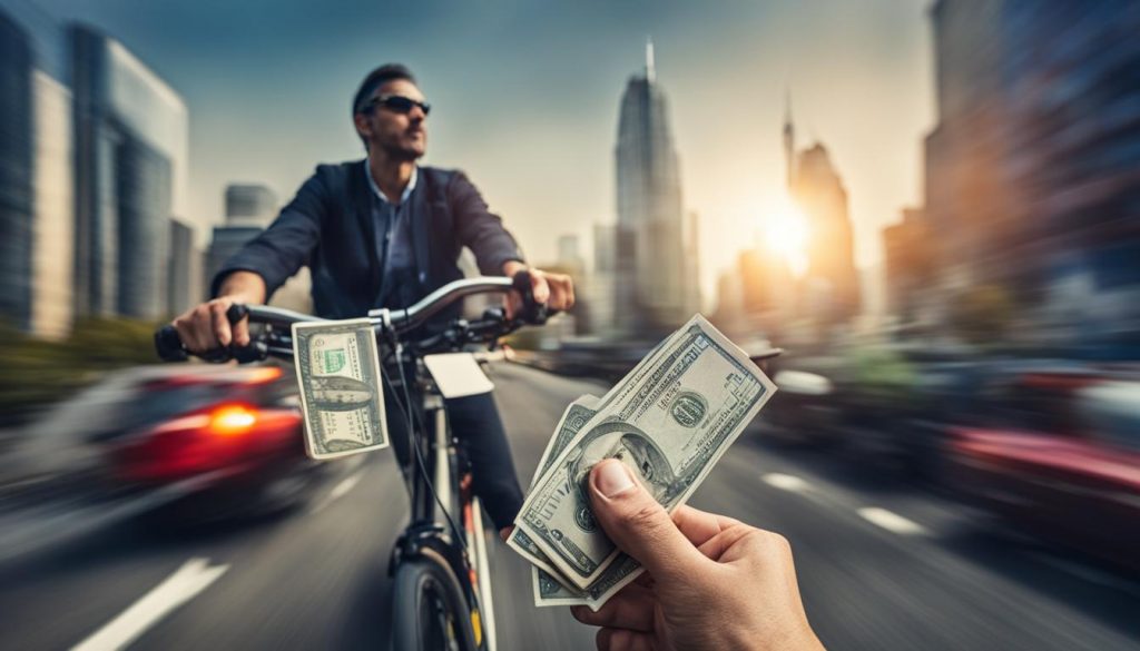 Rémunération des livreurs Deliveroo à vélo