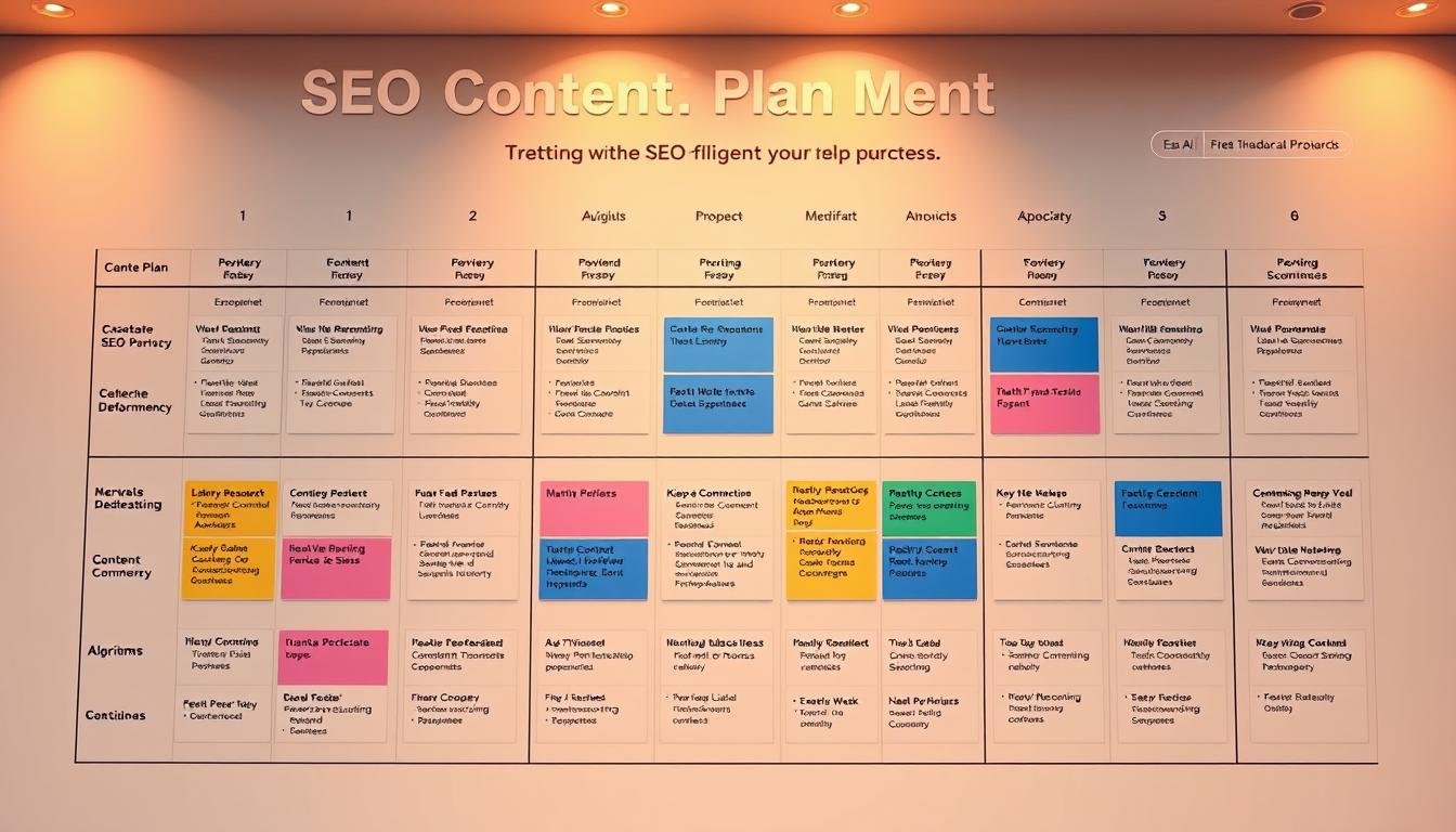 plan de contenu SEO avec l’IA